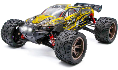 RC auto X9116 Challenger truggy, žlutá + náhradní baterie