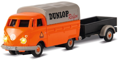 RC autobus Carson 1:87 VW T1 Dunlop s přívěsem