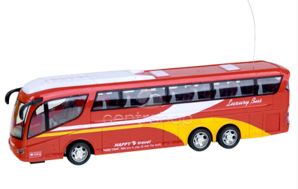 RC autobus DELUXE, červená