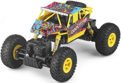 RC crawler Competition 1:18, žlutá