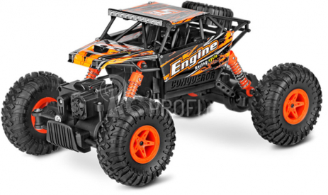 NA DÍLY - RC crawler Engine 1:18, oranžová 