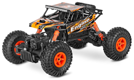 BAZAR - RC crawler Engine 1:18, oranžová