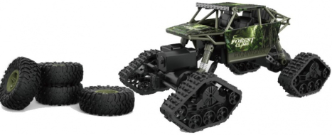 RC crawler Forest Climb s pásy i pneu