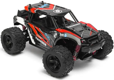 RC crawler HS Thunder, červená