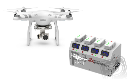 Dron DJI Phantom 3 Advanced, set 1