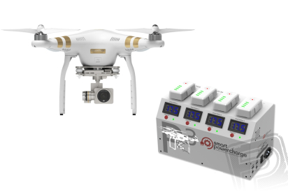 Dron DJI Phantom 3 Professional, set 1