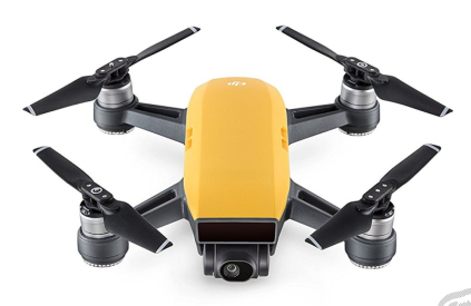 Dron DJI Spark (Sunrise Yellow version) + vysílač