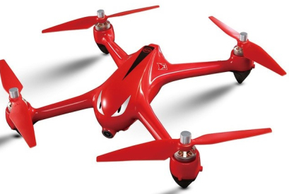 Dron MJX Bugs 2 brushless, červená