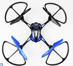 RC dron Rayline R8 FPV, modrá