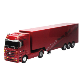 BAZAR - RC kamion Mercedes-Benz Actros, červená