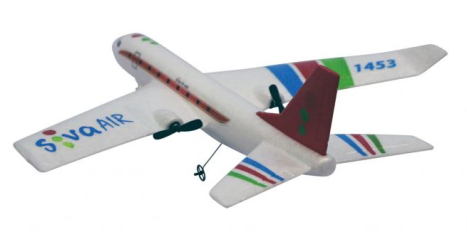 BAZAR - RC letadlo Airbus, červená