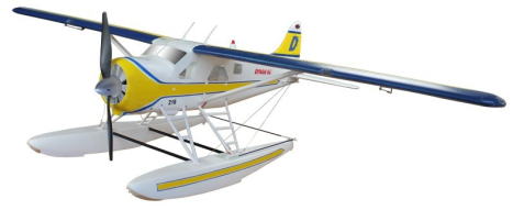 RC letadlo DHC-2 Beaver V2 s plováky