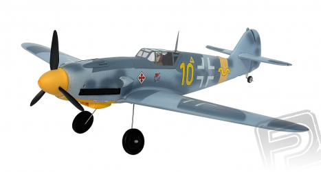 RC letadlo Messerschmitt BF-109 (Baby WB), modrá