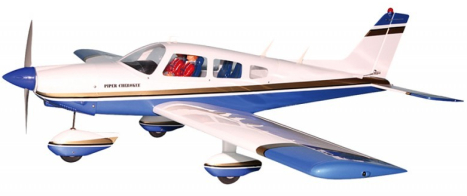 RC letadlo PIPER CHEROKEE 52 ARF