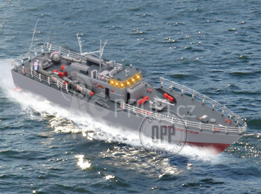 BAZAR - RC loď Torpedo boat 1:115