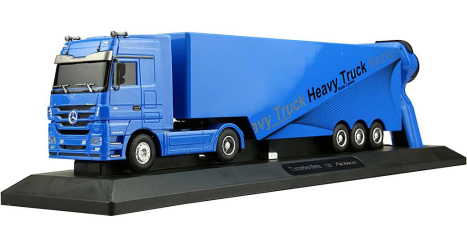 RC kamion Mercedes-Benz Actros, modrá