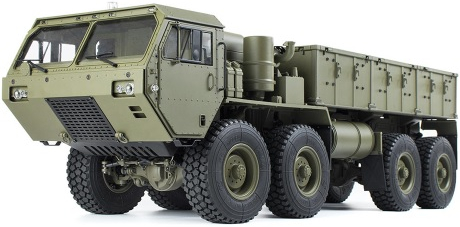 RC MilitaryTruck 1:12 8WD, zelená