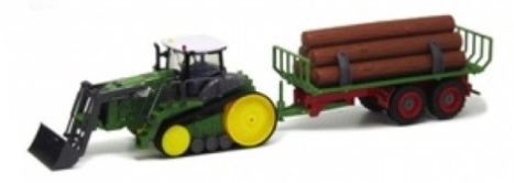 RC pásový traktor s přívěsem