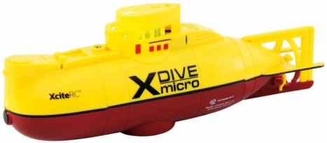 RC Ponorka X-Dive, žlutá