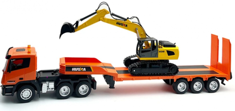 RC sada podvalníku a bagru 1:24
