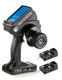 RC souprava Absima CR3P 2,4GHz, 2x přijímač R3WP
