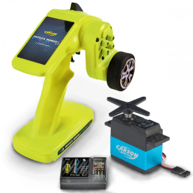 RC souprava Reflex Wheel Pro 3 2.4G s mini přijímačem + CS5 Servo