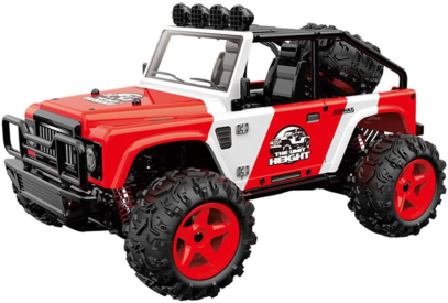 BAZAR - RC auto JEEP Subotech Brave, červená