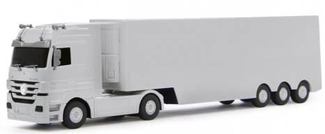 RC kamion Mercedes-Benz Actros, bílá