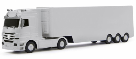 RC tahač Mercedes-Benz Actros, bílá