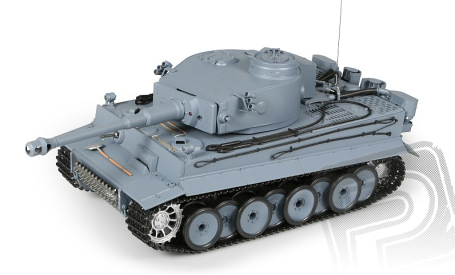 RC tank 1:16 GERMAN TIGER kouř. a zvuk. efekty + kov.tunning