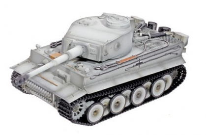 RC tank 1:16 Torro Tiger 1, IR, zvuk, kouř, 2.4GHz, kovová pánev