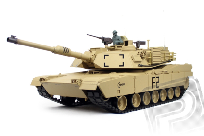 RC tank 1:16 U.S.M1A2 Abrams kouř. a zvuk. efekty