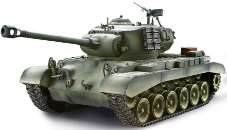 RC tank M26 Pershing Snow Leopard 1:16