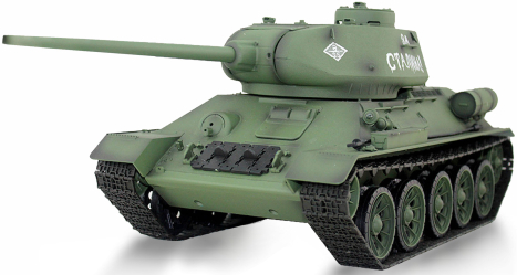 RC tank T34/85 1:16, BB IR