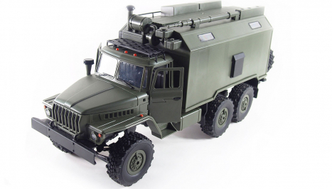 BAZAR - RC vojenský truck URAL 6WD 1:16