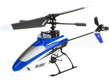 RC vrtulník Blade mSR RTF modrá, mód 2