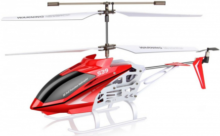 RC vrtulník Raptor S39, 2,4GHz, červená
