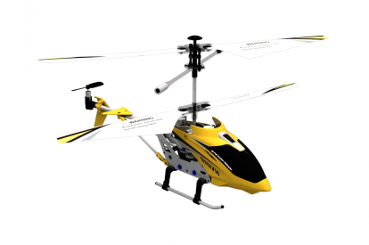 ROZBALENO - RC vrtulník Syma S107H, žlutá