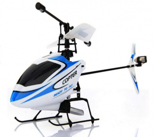 RC vrtulník WL Toys V911, modrá