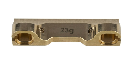 RC10B6.3 FT mosazný držák ramen, C (23g)
