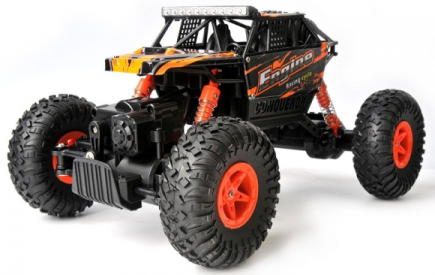 BAZAR - RC crawler Engine 1:18, oranžová