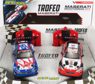 Re-el toys Maserati Set 2x Granturismo Gt3 Trofeo N 99 Racing 2015 + N 38 Trofeo Racing 2015 1:24 Různé