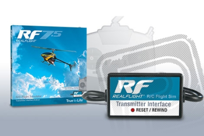 RealFlight 7.5 s USB rozhraním pro vysílače