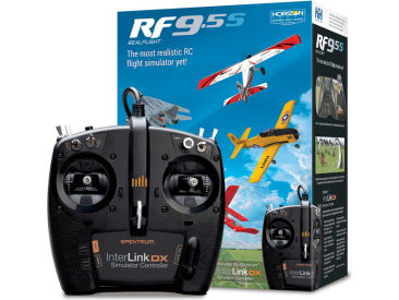 RealFlight 9.5S simulátor, ovladač Spektrum Interlink