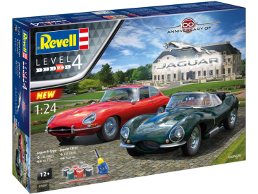 Revell 100 let Jaguaru (1:24) (giftset)