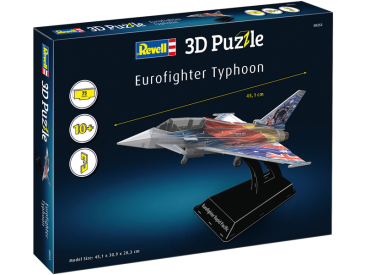Revell 3D Puzzle - Eurofighter Typhoon Rapid Pacific