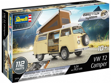 Revell EasyClick - Volkswagen T2 Camper (1:24)