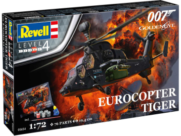 Revell Eurocopter Tiger - Zlaté oko (1:72) (Giftset)