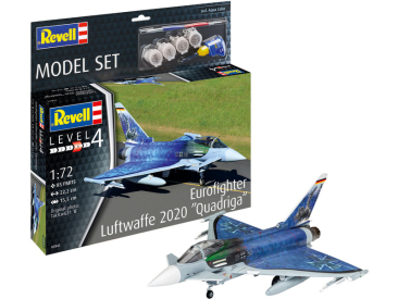 Revell Eurofighter Typhoon Luftwaffe 2020 Quadriga (1:72) (sada)