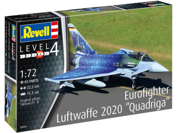 Revell Eurofighter Typhoon Luftwaffe 2020 Quadriga (1:72)